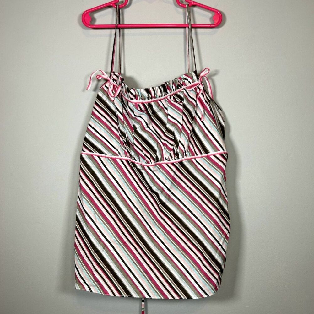 vintage striped cami